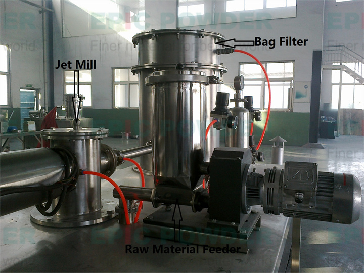 Powder equipment display diagram