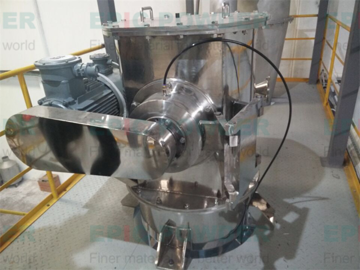Powder equipment display diagram