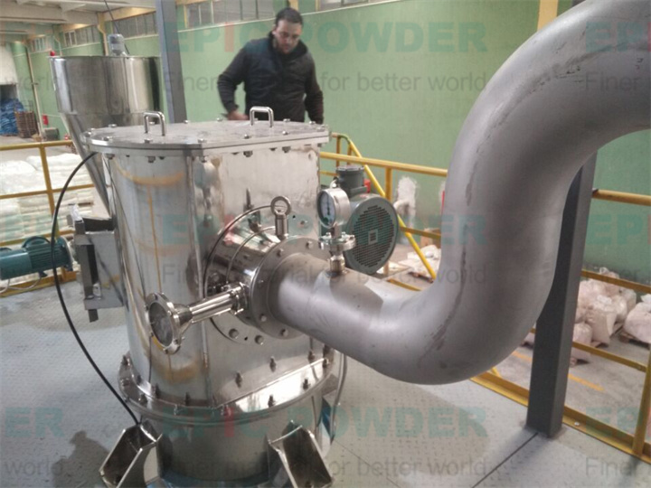 Powder equipment display diagram