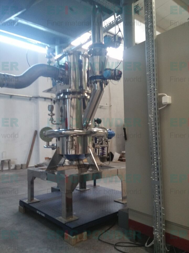 Powder equipment display diagram