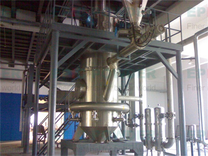 Powder equipment display diagram