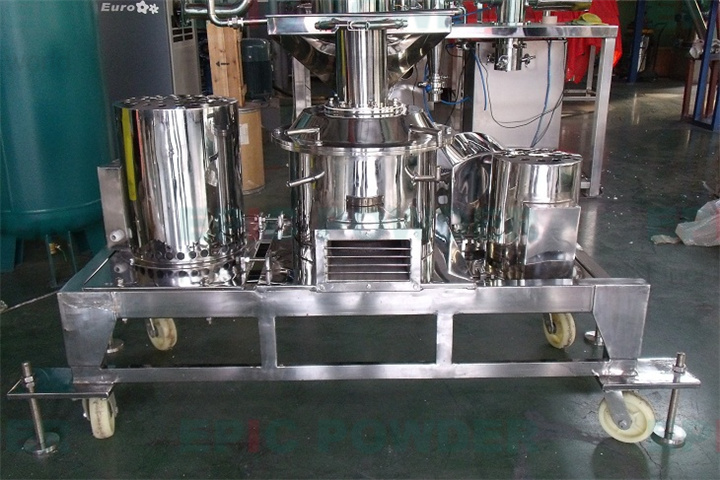 Powder equipment display diagram