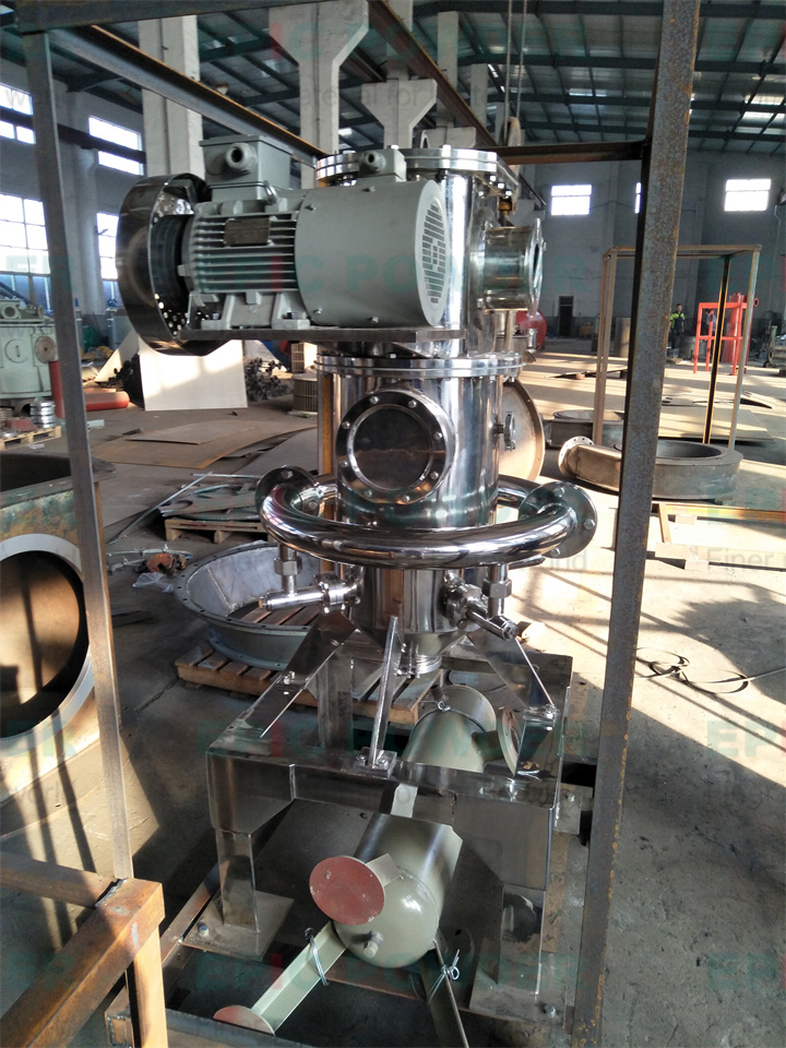 Powder equipment display diagram